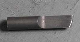 Lame biseautée et incurvée 1/4"