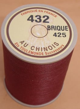 Fil au chinois 432 brique