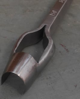 Fer à bout rond 5/8 pouce (1,59 cm)