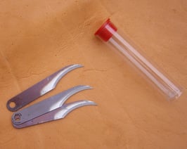 Recharge de lames courbes pour couteau universel