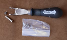 Manche pour molette d'embossage