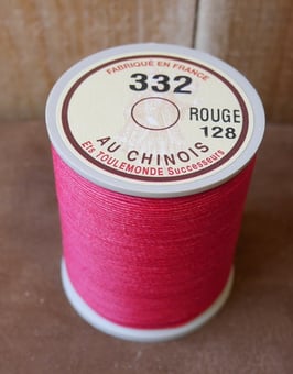 Fil au chinois 332 rouge