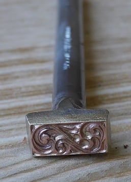 Matoir de bordure baroque rectangulaire