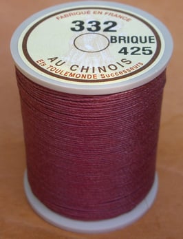 Fil au chinois 332 brique