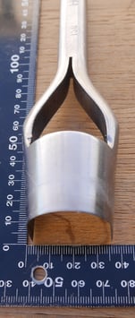 Fer à bout rond 1 - 1/4 de pouce (3,18 cm)