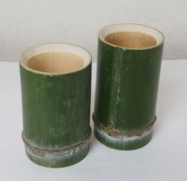 青竹ぐい呑み　送料は着払い