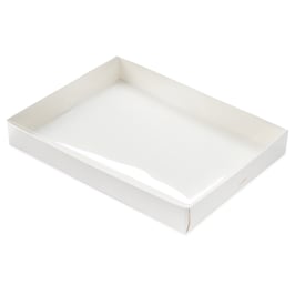 Display Geschenkbox weiß - 25x19x3,5 cm