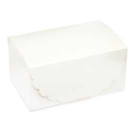 "Secret" Geschenkbox weiß, 10 St. - 7x4,5x3,5 cm