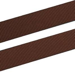 Ripsband braun 9mm - 10 Meter