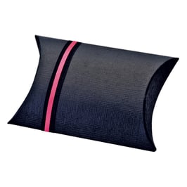 Pillow Box schwarz, 10 Stück- 8,5x8,5x3 cm