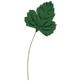 Deko-Blatt, groß, dunkelgrün, 36 Stück