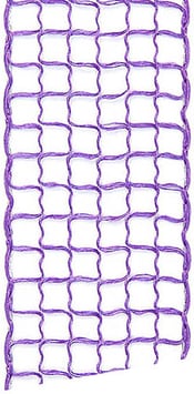 Gitterband mit Drahteinlage lila - 2 Meter