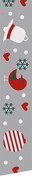 Ripsband Motiv Weihnachten I - 2 Meter