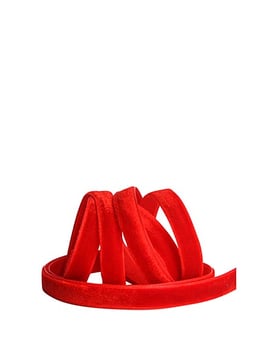 Samtband rot 10 mm - 5 Meter