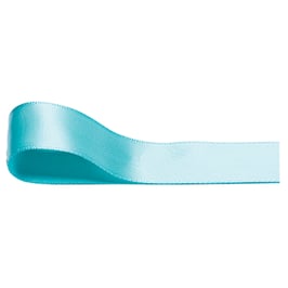 Satinband aqua 10mm - 5 Meter
