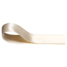 Satinband creme 38 mm - 5 Meter