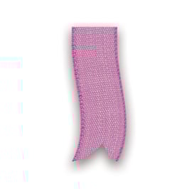 Baumwollband fliederfarben 25mm - 5 Meter