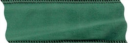 Samtband tannengrün mit Draht - 2 Meter