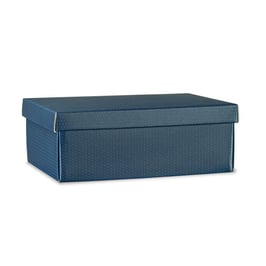 Geschenkbox mit Deckel Spot Blue - 38x26x13 cm