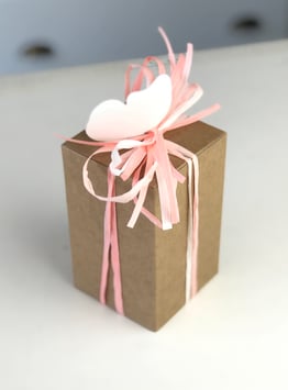Geschenkbox Kraftkarton hoch, 10 St. - 8x8x13 cm