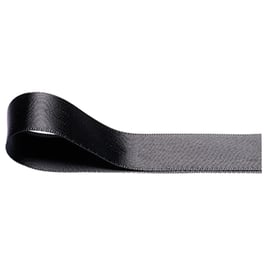 Satinband schwarz 15 mm - 5 Meter