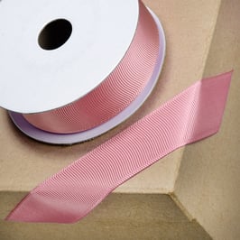 Ripsband dusky pink 25mm - 10 Meter