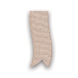 Baumwollband beige 25mm - 5 Meter