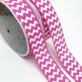 Motivband Racky pink 38mm - 2 Meter