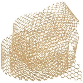 Weiches Netzband gold - 5 Meter