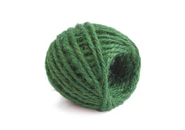 Jutekordel grün 3 mm - 15 Meter