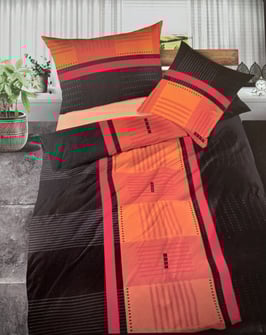 Baumwoll Bettwäsche TOP QUALITÄT Dessin London ( XXL King Size )