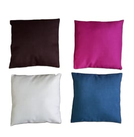 Sofakissen 43 x 43 cm gut gefüllt mit Reissverschluss