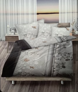 Satin Bettwäsche TOP QUALITÄT Dessin Karin