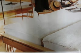 Fixauflage aus Schafschurwolle