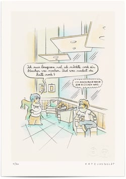 Risographie "Machen"