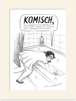 Originalzeichnung "Scheuermilch"