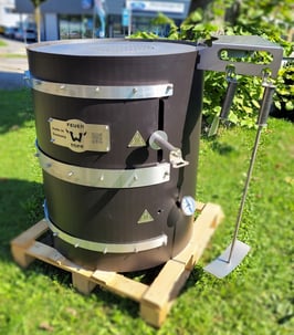 Feuertopf 740/900 Edelstahl "BLACK EDITION" - LIMITIERTE AUFLAGE