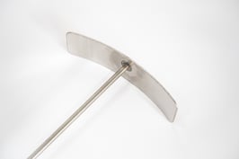 Ascheschieber Edelstahl