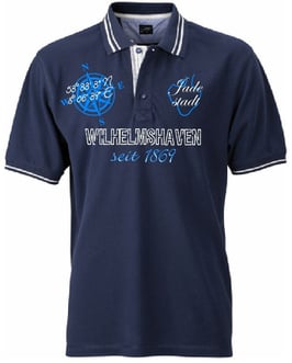 "Wilhelmshaven" Premium-Lifestyle-Polo !!Der Bestseller!!