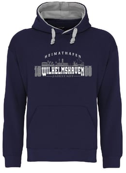 "1869 Skyline Grau"-Hoodie