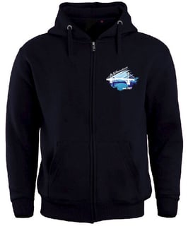 "KW-Brücke"-Kapuzen-Sweatjacke