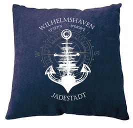Kissen "Ankerschiff WHV"