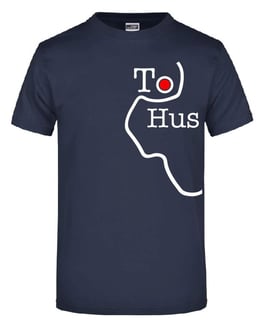 Wilhelmshaven "To Hus" Big Logo Herren-Shirt