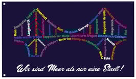 "WHV Charity"-Hissfahne