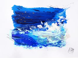 Acrylique originale n°17 sur papier