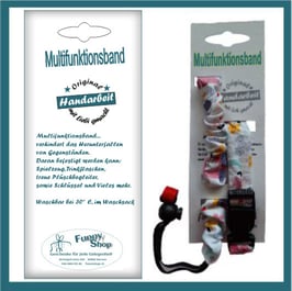 Multifunktionsband Motiv Blume