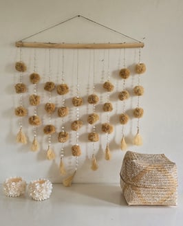 Wanddeco Pom