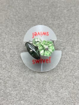 3er Kombination Olive, Kleiner Blumentopf + Wabe