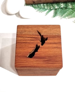 Trinket Box - NZ Map