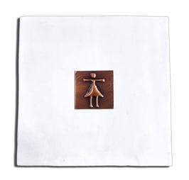 Wall tile - Girl/Mother